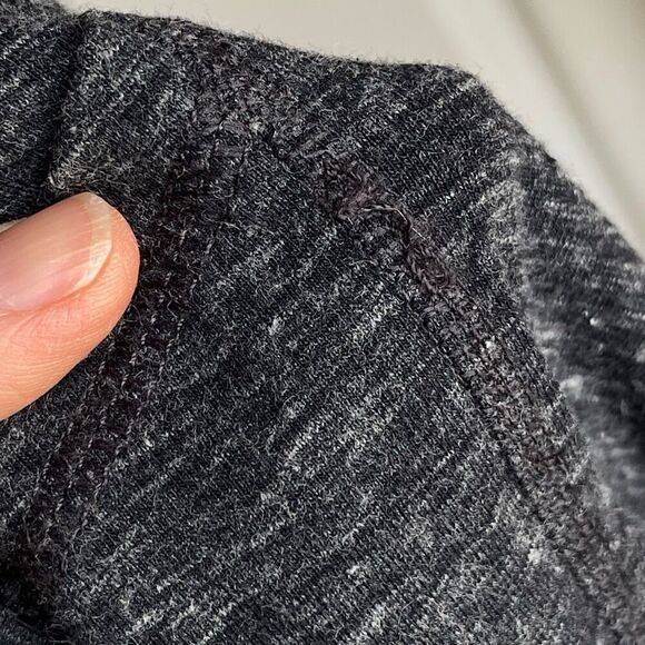 Athletic Works Stretch Cotton Side Pocket Ankle Leggings (Heather Grey) - Small - Picture 9 of 9